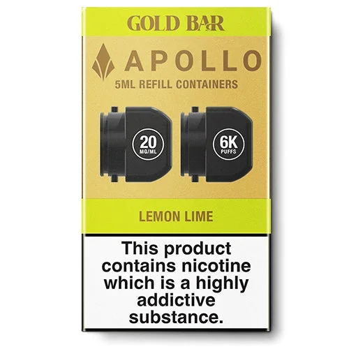 Lemon Lime Gold Bar Apollo Pods by Vape Gold
