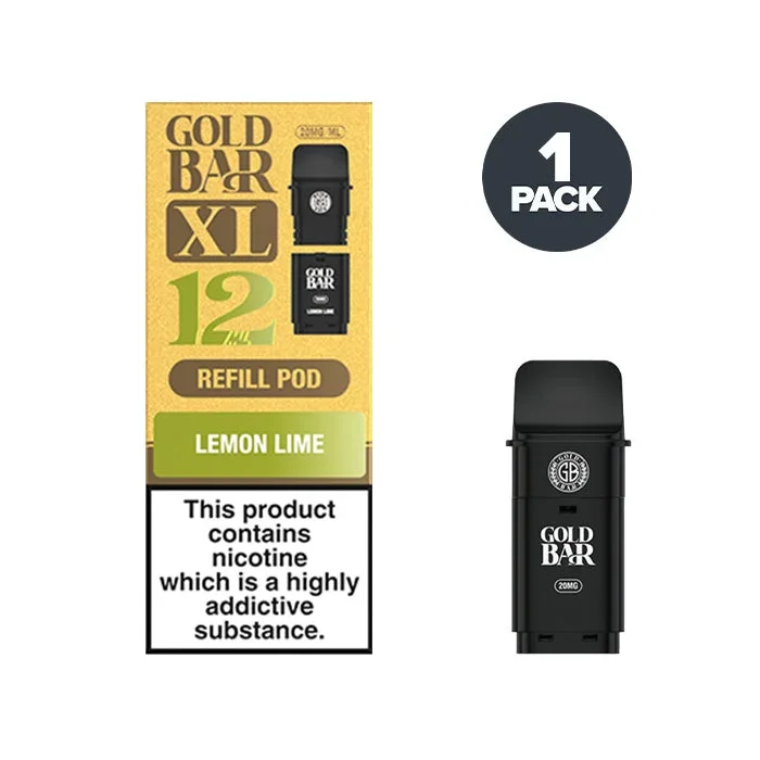 Lemon Lime Gold Bar XL Prefilled Pod