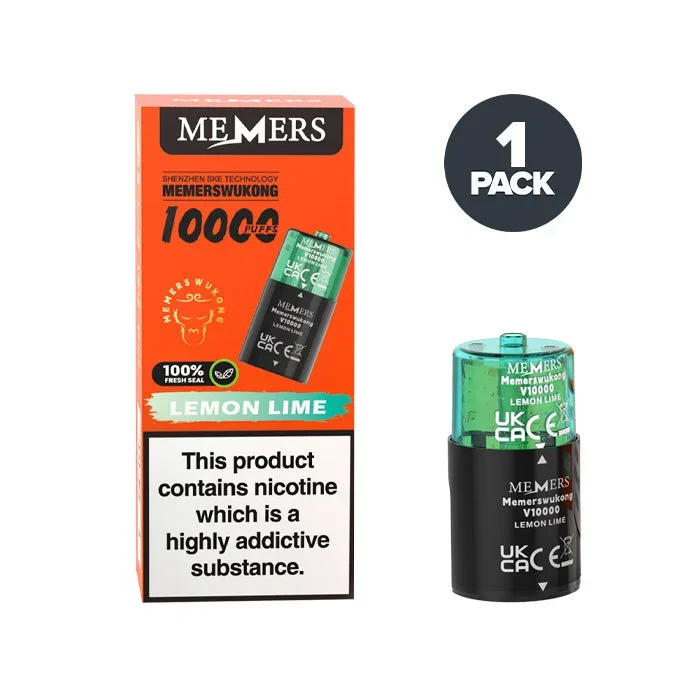 Lemon Lime Memers Wukong V10000 Prefilled Pods