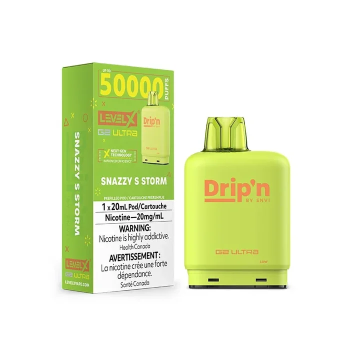 Level X Drip’n G2 Ultra Pod – Snazzy S Storm