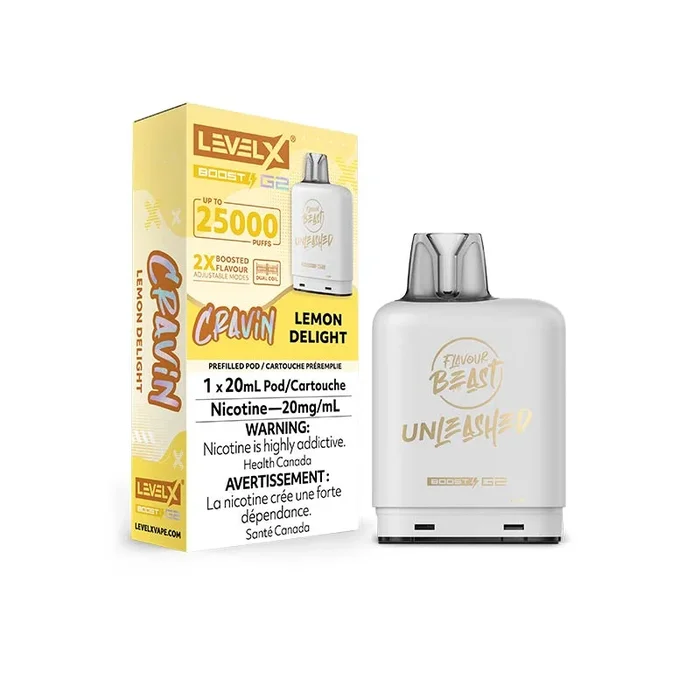Level X FB Unleashed Boost G2 Pod – Lemon Delight (ON)