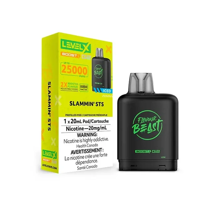 Level X Flavour Beast Boost G2 Pod – Slammin’ STS Iced