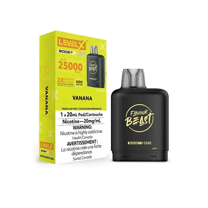 Level X Flavour Beast Boost G2 Pod – Vanana