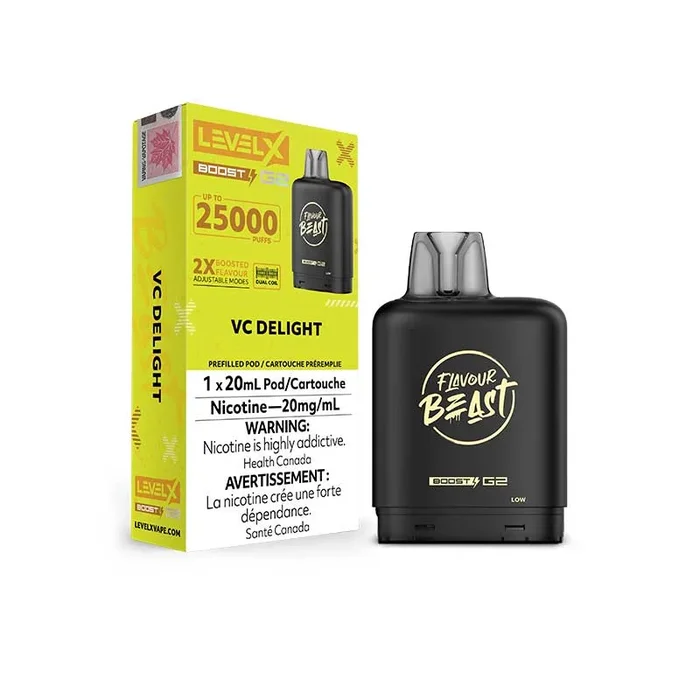 Level X Flavour Beast Boost G2 Pod – VC Delight (ON)