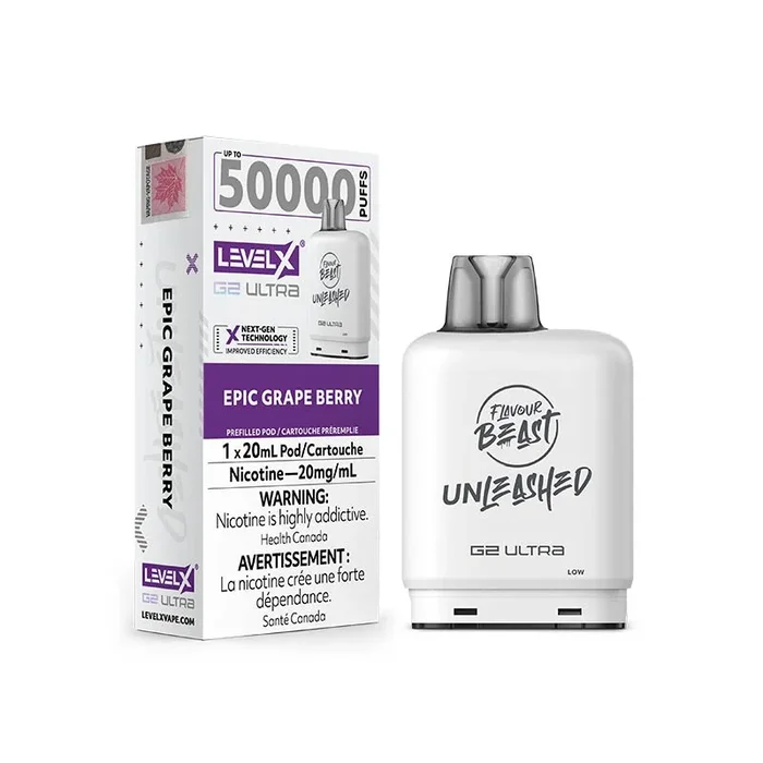 Level X G2 Ultra Pod – Unleashed – Epic Grape Berry (ON)