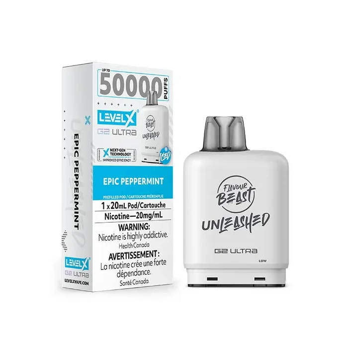 Level X G2 Ultra Pod – Unleashed – Epic Peppermint (ON)