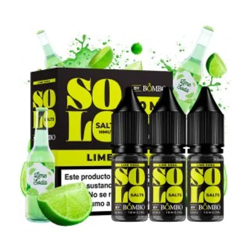 Lime Soda 3x10ml – Solo Salts (Bombo)