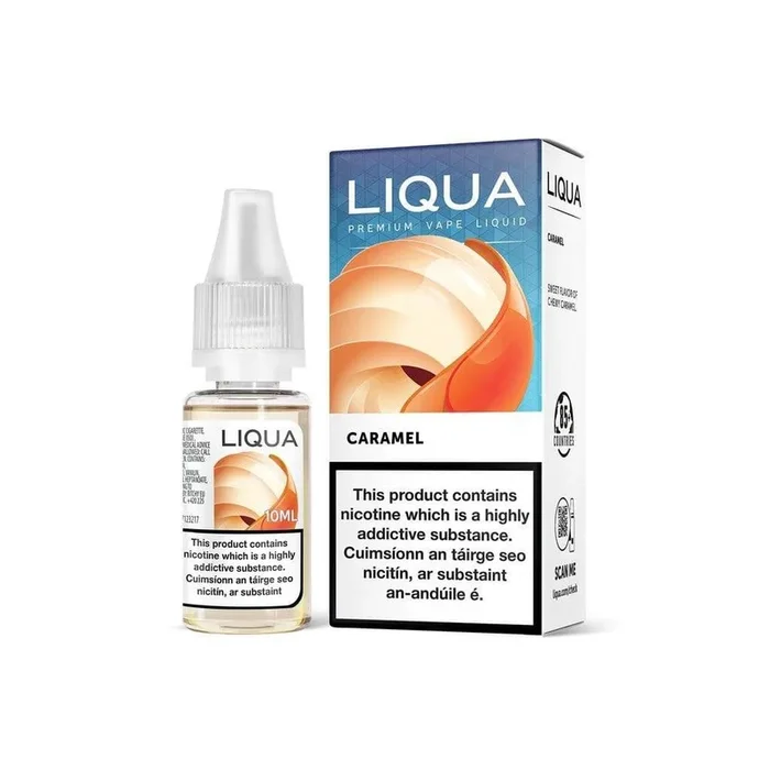 LIQUA ELEMENTS 10ml Liquid – Caramel – Dessert Series
