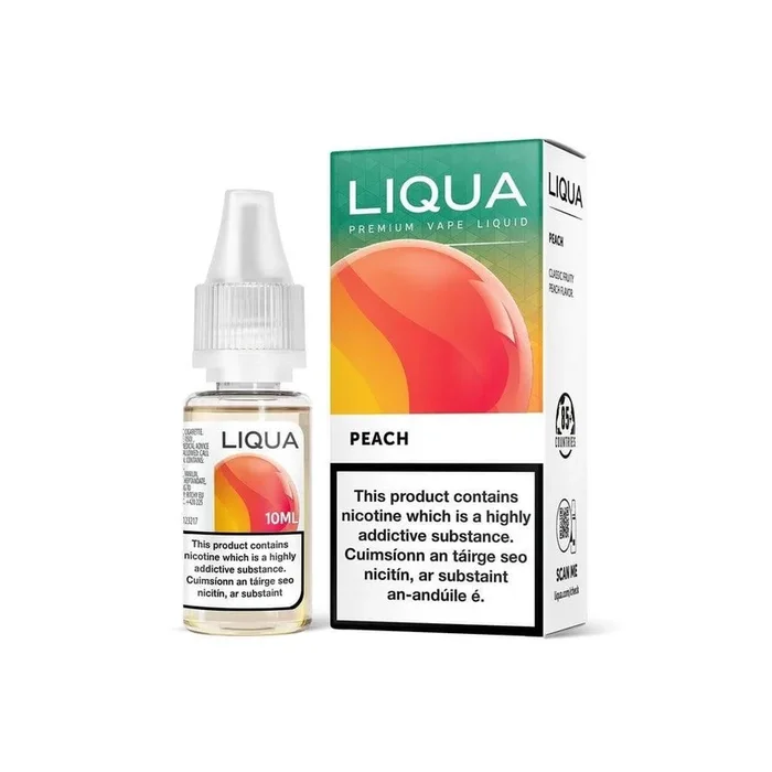 LIQUA ELEMENTS 10ml Liquid – Peach – Fruit Series