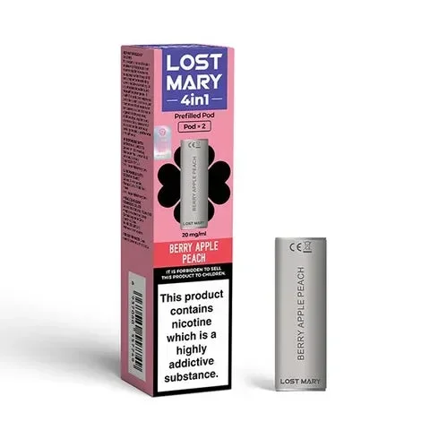 Lost Mary 4 in 1 Berry Apple Peach Refill Pods