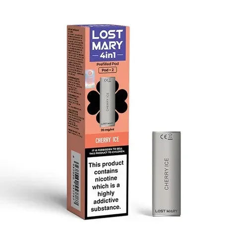 Lost Mary 4 in 1 Cherry Ice Refill Pods
