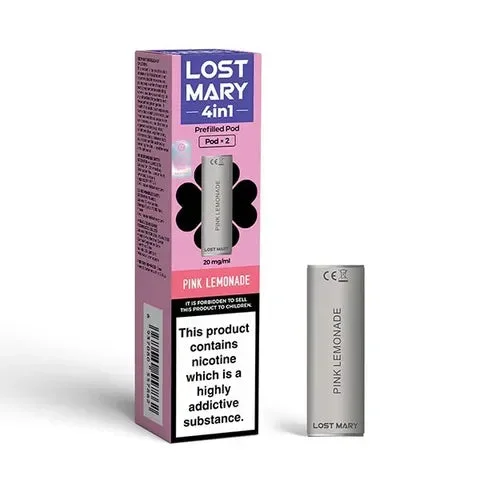 Lost Mary 4 in 1 Pink Lemonade Refill Pods