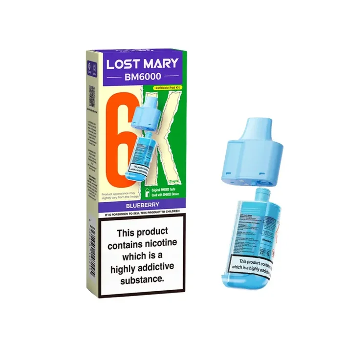 Lost Mary BM6000 Blueberry Refill Pod