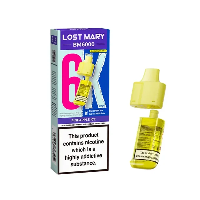 Lost Mary BM6000 Pineapple Ice Refill Pod