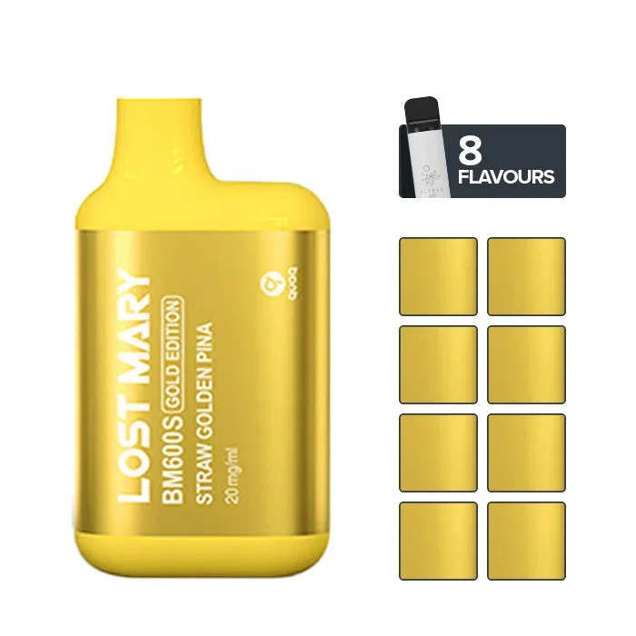Lost Mary BM600S Gold Edition Disposable Vape