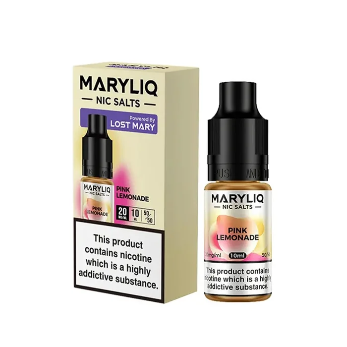 Lost Mary MaryLiq Pink Lemonade 10ml Nic Salt E-liquid