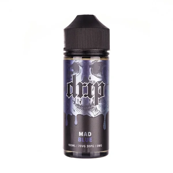 Mad Blue 100ml Shortfill E-Liquid by Drip