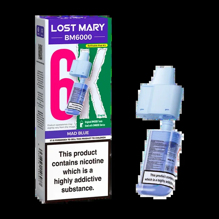 Mad Blue Lost Mary BM6000 Refill Pack