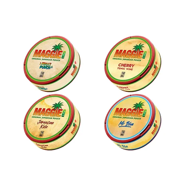 Maggie – Lite Nicotine Pouches 16mg – 20 Pouches