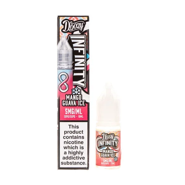 Mango Guava Ice Nic Salt E-Liquid by Doozy Infinity Salts