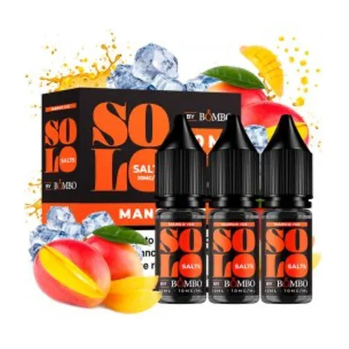 Mango Ice 3x10ml – Solo Salts (Bombo)