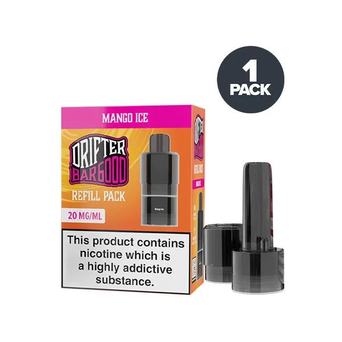 Mango Ice Drifter Bar 6000 Pre-filled Pods