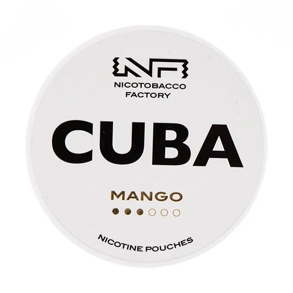Mango Nicotine Pouches by Cuba White