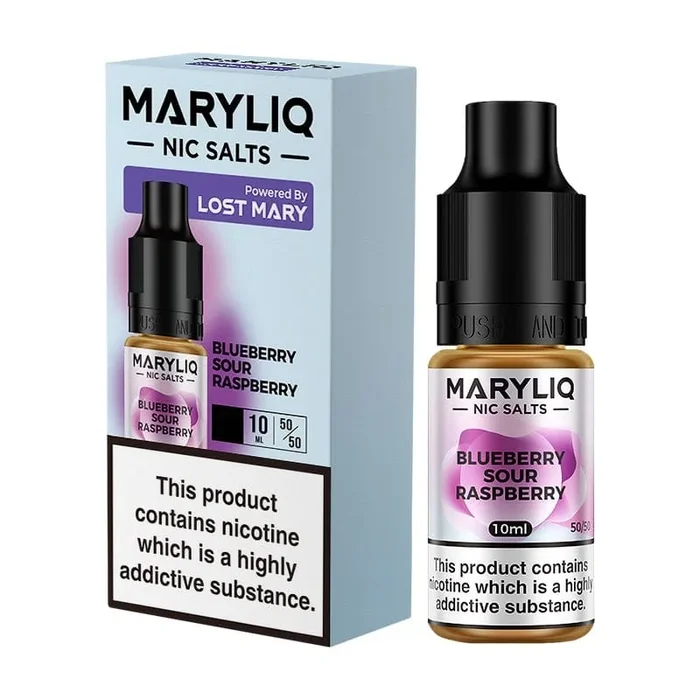 Maryliq Salt E-liquid – Blueberry Sour Raspberry by Lost Mary
