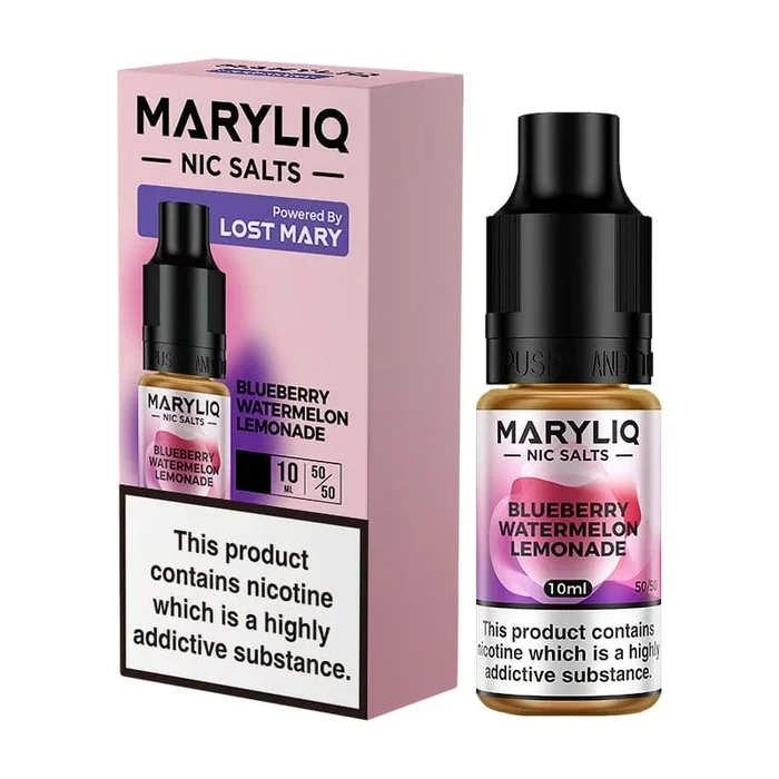 Maryliq Salt E-liquid – Blueberry Watermelon Lemonade by Lost Mary