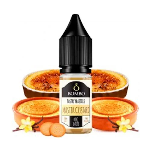 Master Custard 10ml – Pastry Masters Nic Salts 10ml (Bombo)