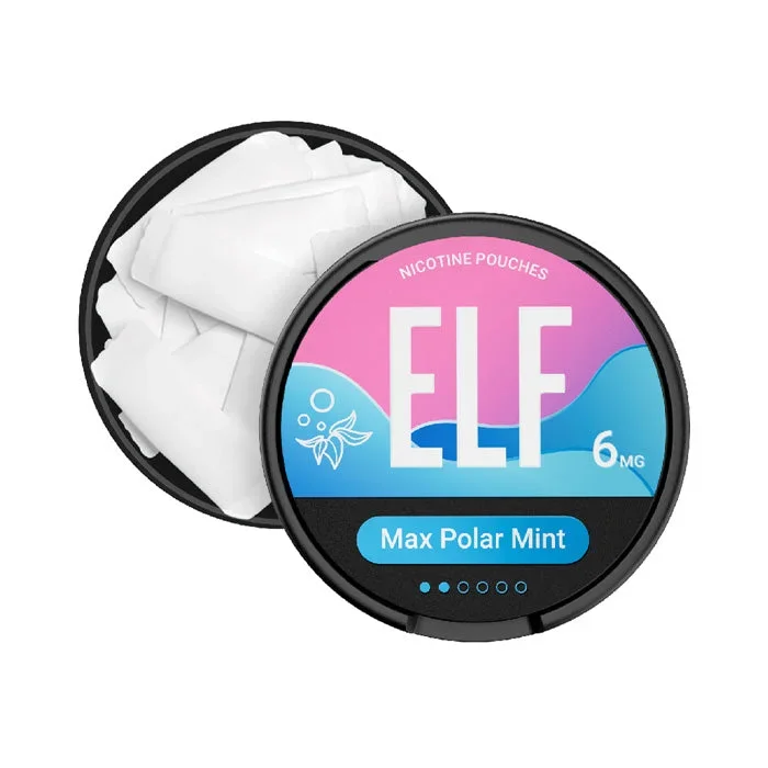 Max Polar Mint ELF Nicotine Pouches