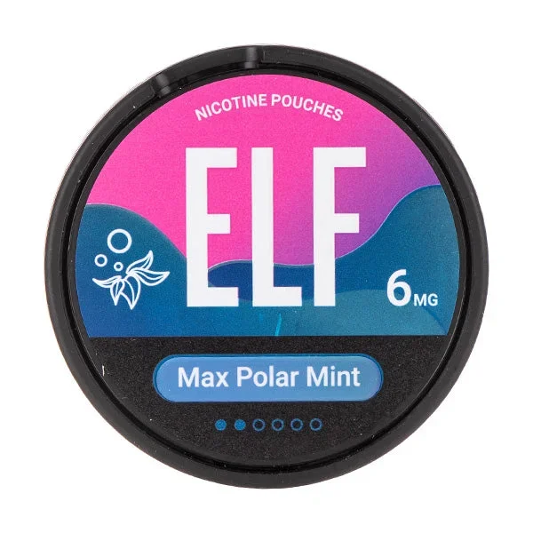 Max Polar Mint Nicotine Pouches by Elf Bar
