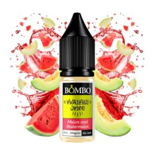 Melon and Watermelon – Wailani Juice Nic Salts 10ml (Bombo)