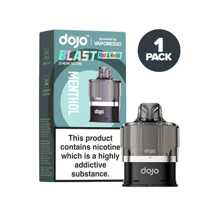 Menthol Dojo Blast 6000 Pre-filled Pods by Vaporesso