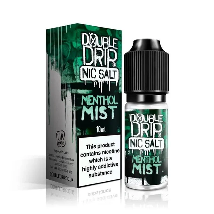 Menthol Mist Nic Salt by Double Drip 10ml