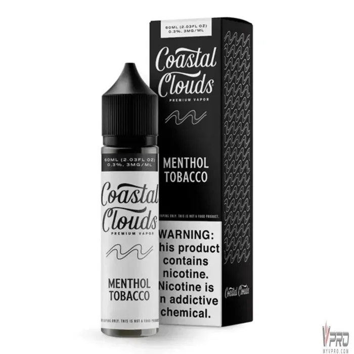 Menthol Tobacco – Coastal Clouds Co. 60mL