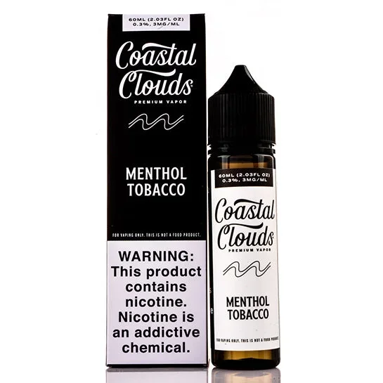 Menthol Tobacco – Coastal Clouds E-Juice (60 ml)