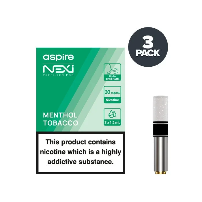 Menthol Tobacco Aspire Nexi One Pre-filled Pods