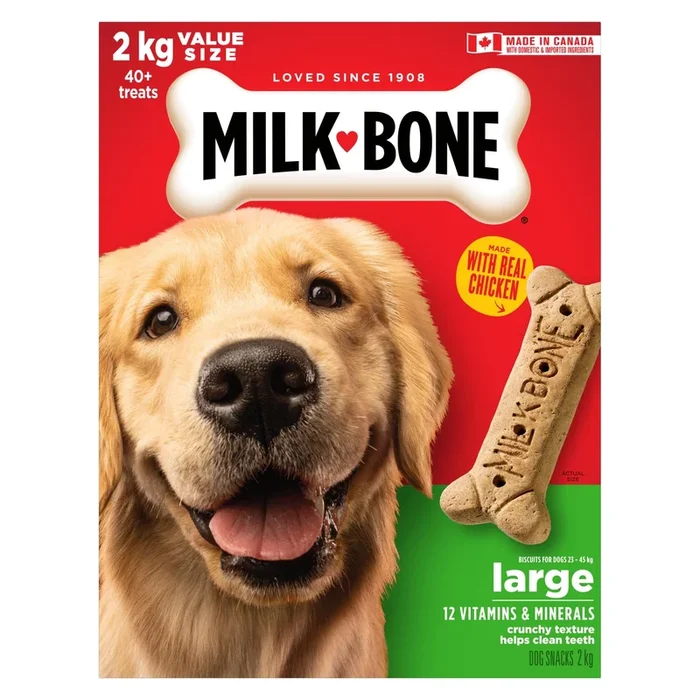 Milk-Bone Original Large Dog Biscuits, 2-kg