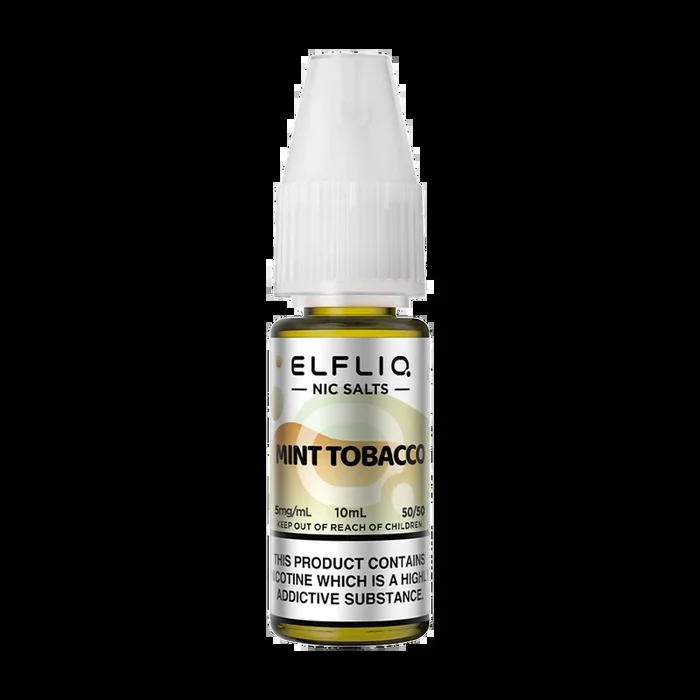 Mint Tobacco Elfliq Nic Salt by Elfbar – 10ml
