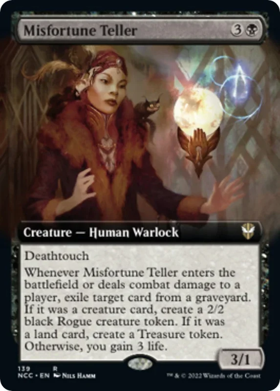 Misfortune Teller (Extended Art) (139) (NCC)