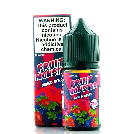 Mixed Berry Salt – Fruit Monster E-Juice
