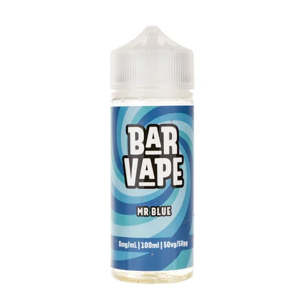 Mr Blue 100ml (50/50) Shortfill E-Liquid by Bar Vape
