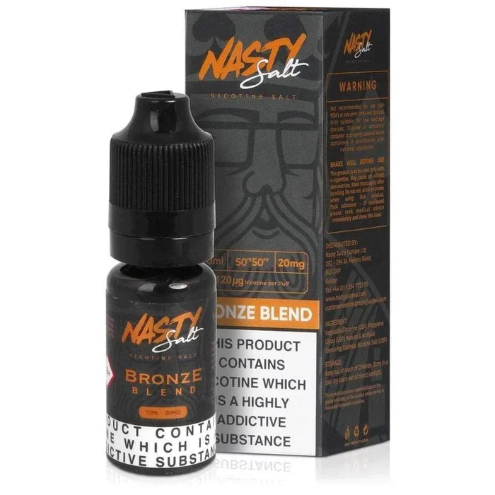 Nasty Juice Nic Salt 10ml – Bronze Blend