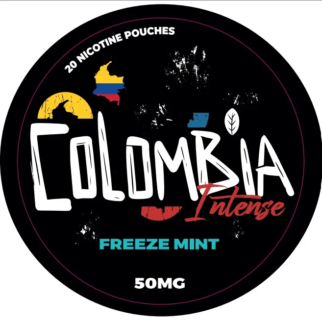 Nicotine Pouches – Colombia INTENSE – 50 MG