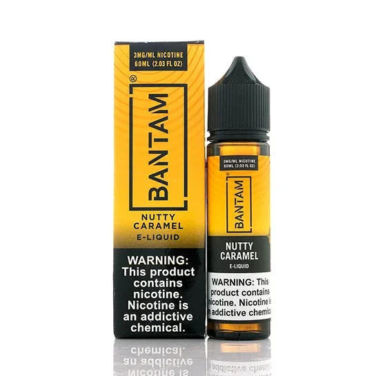 Nutty Caramel – Bantam E-Juice (60 ml)