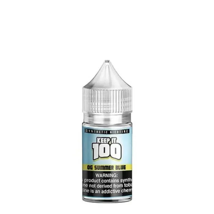 OG Summer Blue Nicotine Salt by Keep It 100