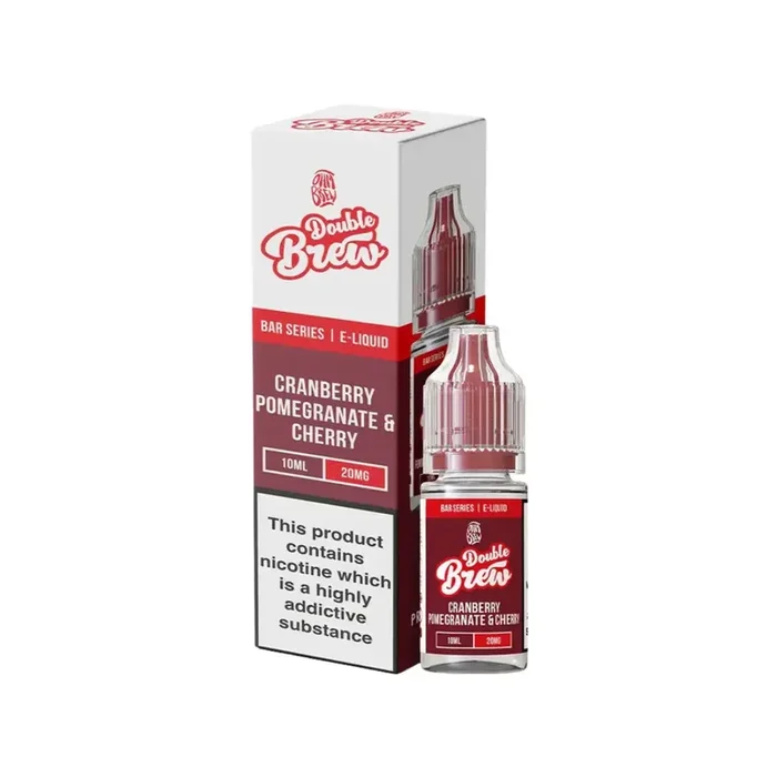 Ohm Brew Double Brew Cranberry Pomegranate & Cherry 10ml Nic Salt E-liquid