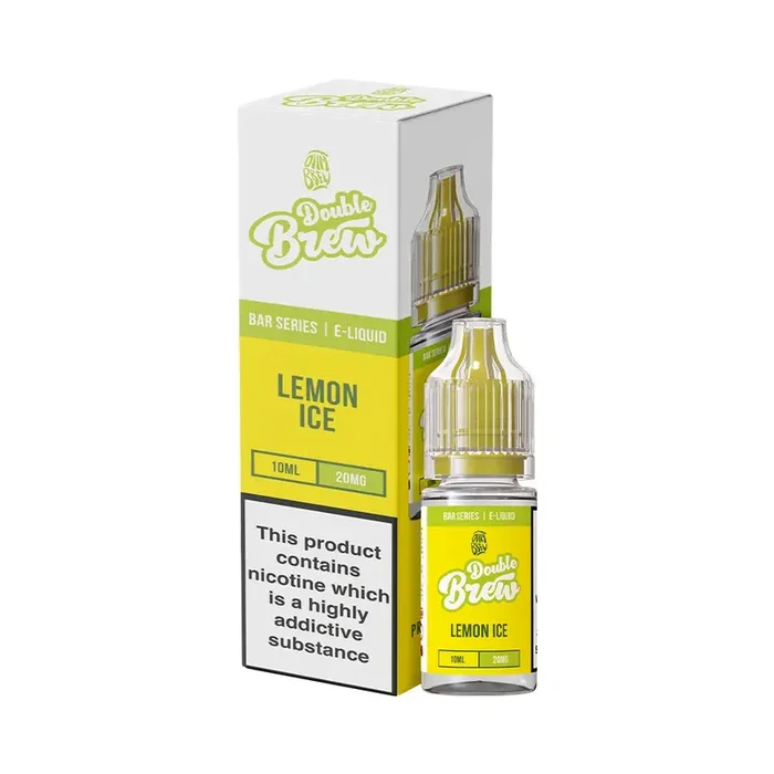 Ohm Brew Double Brew Lemon Ice 10ml Nic Salt E-liquid