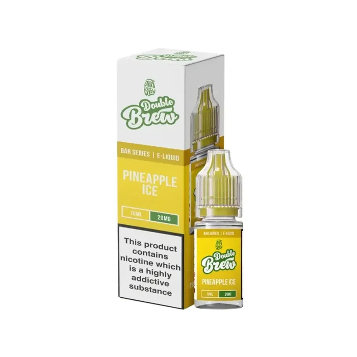 Ohm Brew Double Brew Pineapple Ice 10ml Nic Salt E-liquid